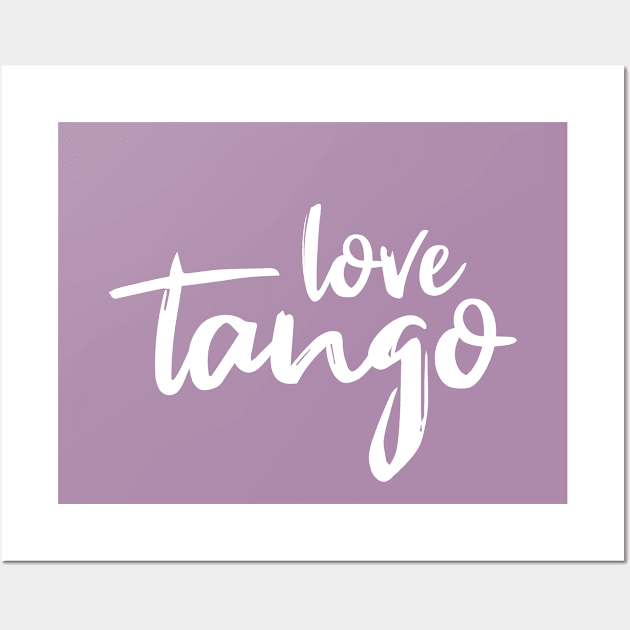 Love Tango White by PK.digart Wall Art by PK.digart